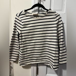 Sezane strip shirt. New